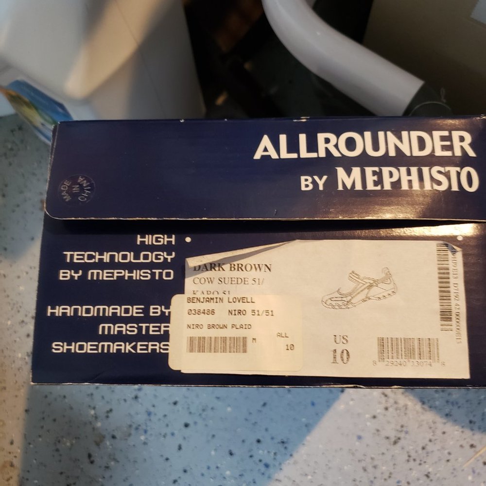 Mephisto AllRounder Brown Size 10